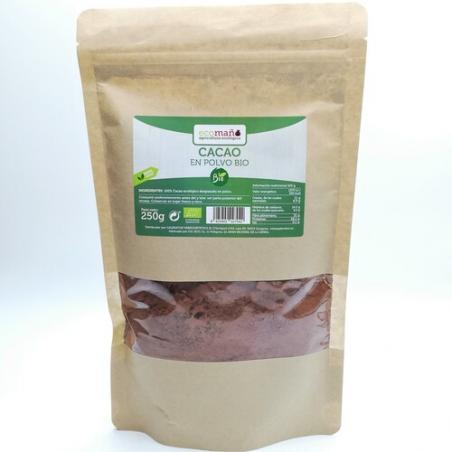 CACAO EN POLVO BIO 250GR. ECOMAÑO CACAO EN POLVO BIO 250GR. ECOMAÑO