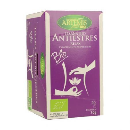 TISANA ANTIESTRÉS BIO 20 BOLSITAS. ARTEMIS TISANA ANTIESTRÉS BIO 20 BOLSITAS. ARTEMIS
