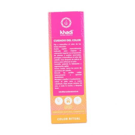 ACEITE CAPILAR CUIDADO DEL COLOR 50ML. KHADI ACEITE CAPILAR CUIDADO DEL COLOR 50ML. KHADI