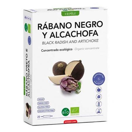 RÁBANO NEGRO Y ALCACHOFA BIO (20 AMP). INTERSA RÁBANO NEGRO Y ALCACHOFA BIO (20 AMP). INTERSA