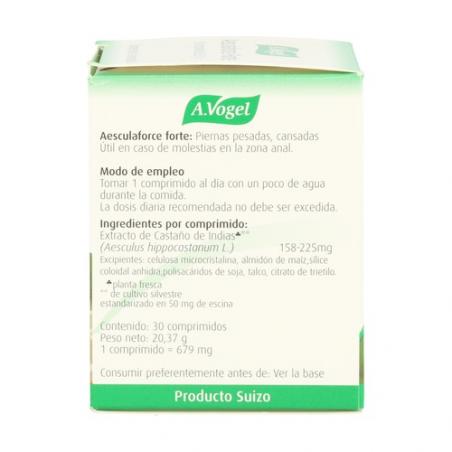 AESCULAFORCE FORTE 30 COMPRIMIDOS. A. VOGEL AESCULAFORCE FORTE 30 COMPRIMIDOS. A. VOGEL