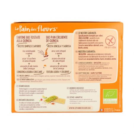 PAN DE FLORES QUINOA 150 GR. LE PAIN DES FLEURS PAN DE FLORES QUINOA 150 GR. LE PAIN DES FLEURS