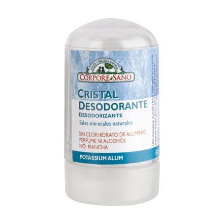 DESODORANTE MINERAL POTASSIUM 60GR. CORPORE SANO DESODORANTE MINERAL POTASSIUM 60GR. CORPORE SANO