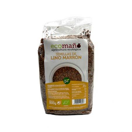 LINO MARRÓN BIO 500GR. ECOMAÑO LINO MARRÓN BIO 500GR. ECOMAÑO