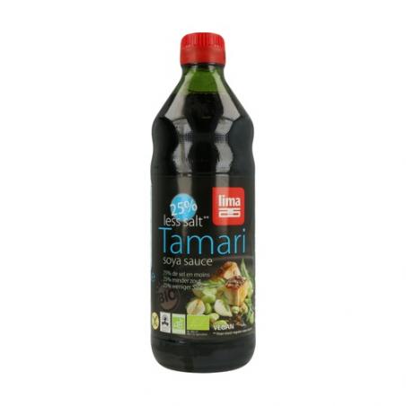 TAMARI 25% MENOS SAL 500ML. LIMA TAMARI 25% MENOS SAL 500ML. LIMA