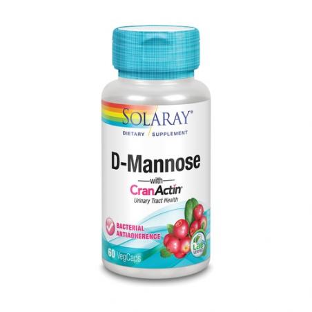 D-MANNOSE CRANACTIN 60 CAPSULAS. SOLARAY D-MANNOSE CRANACTIN 60 CAPSULAS. SOLARAY
