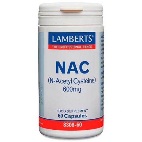 NAC (N-ACETYL CYSTEINE) 300 MG. 90 CAP. LAMBERTS NAC (N-ACETYL CYSTEINE) 300 MG. 90 CAP. LAMBERTS