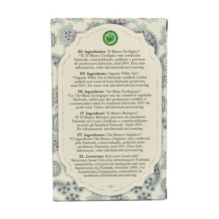 TÉ BLANCO BIO 20 FILTROS. ARTEMIS TÉ BLANCO BIO 20 FILTROS. ARTEMIS