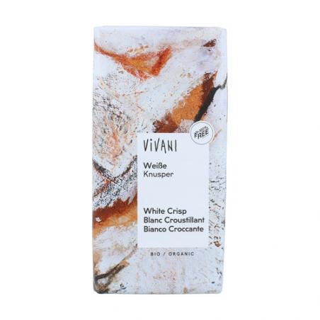CHOCOLATE BLANCO CRUJIENTE BIO 100 GR. VIVANI CHOCOLATE BLANCO CRUJIENTE BIO 100 GR. VIVANI