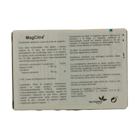 MAGCITRA (60 COMPRIMIDOS) HEALTH AID MAGCITRA (60 COMPRIMIDOS) HEALTH AID