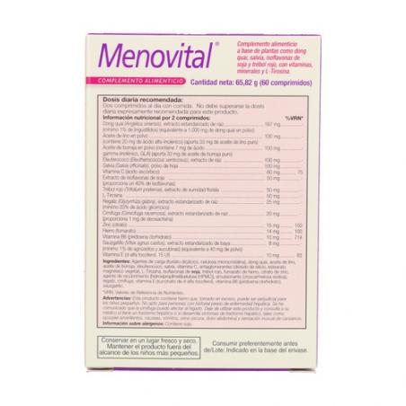 MENOVITAL (60 Comp). HEALTH AID MENOVITAL (60 Comp). HEALTH AID