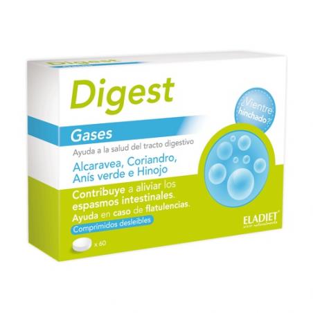 DIGEST GASES 60 CAPS. ELADIET DIGEST GASES 60 CAPS. ELADIET