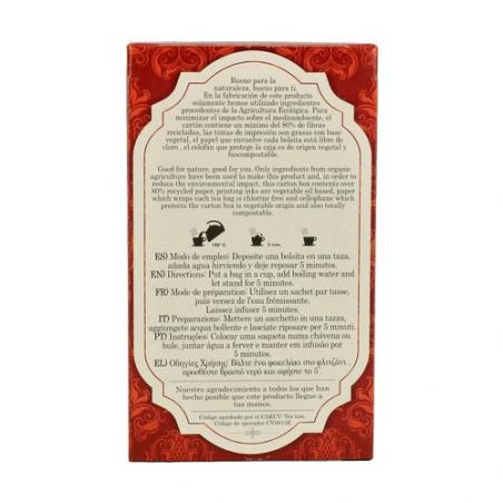 TÉ ROJO ECO 20 FILTOS. ARTEMIS TÉ ROJO ECO 20 FILTOS. ARTEMIS