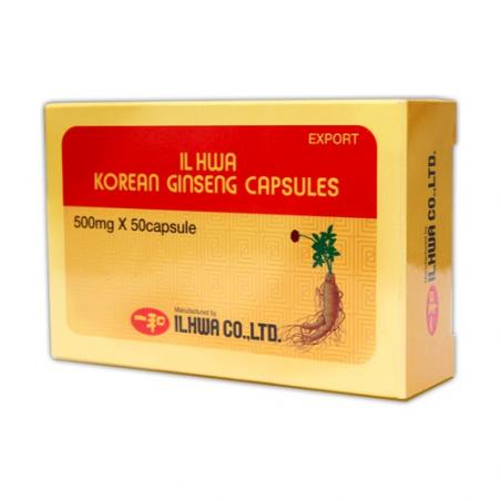 IL HWA KOREAN GINSENG CAPSULES 50 CAPS. TONGIL IL HWA KOREAN GINSENG CAPSULES 50 CAPS. TONGIL
