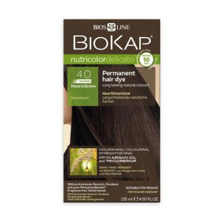 TINTE DELICATO CASTAÑO NATURAL 4.0 BIOKAP TINTE DELICATO CASTAÑO NATURAL 4.0 BIOKAP