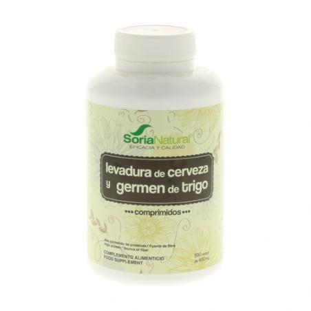 GERMEN TRIGO Y LEVADURA CERVEZA 500 COMP. SORIA GERMEN TRIGO Y LEVADURA CERVEZA 500 COMP. SORIA