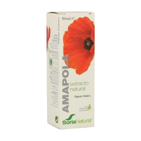 EXTRACTO DE AMAPOLA 50 ml. SORIA NATURAL EXTRACTO DE AMAPOLA 50 ml. SORIA NATURAL