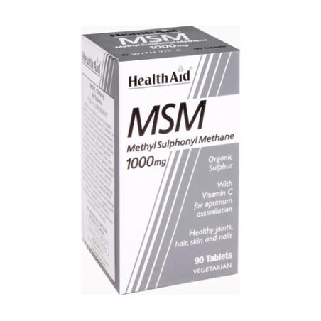 MSM (METILSULFONILMETANO) 1.000 MG. HEALTH AID MSM (METILSULFONILMETANO) 1.000 MG. HEALTH AID
