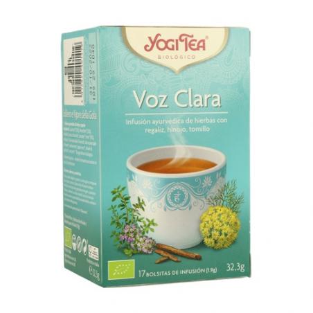 YOGI TEA VOZ CLARA 17 BOLSITAS YOGI TEA VOZ CLARA 17 BOLSITAS