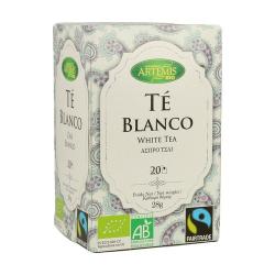 TÉ BLANCO BIO 20 FILTROS. ARTEMIS