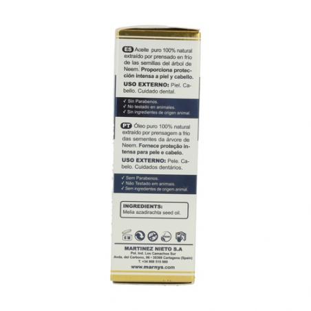 ACEITE PURO NEEM 15ML. MARNYS ACEITE PURO NEEM 15ML. MARNYS