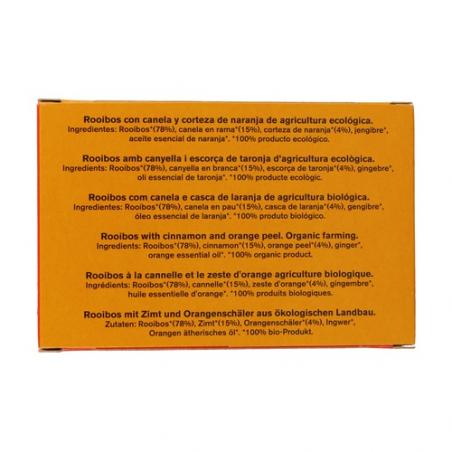 TE ROOIBOS NARANJA CANELA 20 FILTROS. ALTERNATIVA TE ROOIBOS NARANJA CANELA 20 FILTROS. ALTERNATIVA