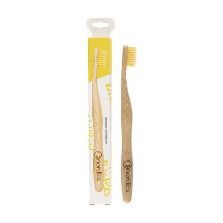 CEPILLO DENTAL BAMBU AMARILLO. NORDICS CEPILLO DENTAL BAMBU AMARILLO. NORDICS