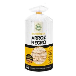 TORTAS ARROZ NEGRO CURCUMA  BIO 100GR. SOL NATURAL