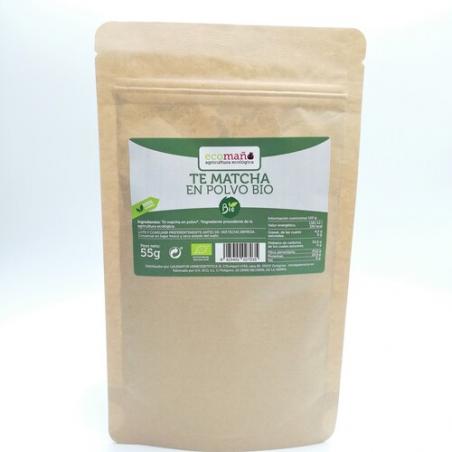 TE MATCHA EN POLVO BIO 55 GR. ECOMAÑO TE MATCHA EN POLVO BIO 55 GR. ECOMAÑO