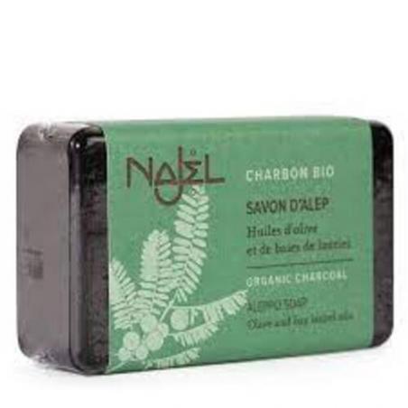 JABON ALEPO AL CARBÓN VEGETAL 100 GR. NAJEL JABON ALEPO AL CARBÓN VEGETAL 100 GR. NAJEL