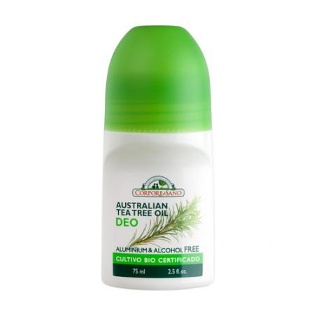 DESODORANTE ROLL-ON ÁRBOL DE TÉ 75ML.CORPORE DESODORANTE ROLL-ON ÁRBOL DE TÉ 75ML.CORPORE