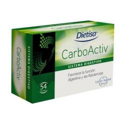 CARBOACTIV CARBÓN VEGETAL 60 CAPS. DIETISA