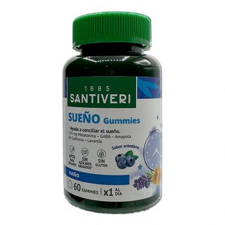 SUEÑO 60 GUMMIES MASTICABLES SANTIVERI SUEÑO 60 GUMMIES MASTICABLES SANTIVERI