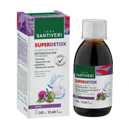 SUPERDETOX JARABE 250ML. SANTIVERI SUPERDETOX JARABE 250ML. SANTIVERI