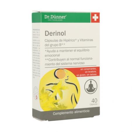 DERINOL 40 CAPSULAS. DR. DUNNER DERINOL 40 CAPSULAS. DR. DUNNER