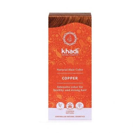 HENNA COLOR COBRE 100 GR. KHADI HENNA COLOR COBRE 100 GR. KHADI