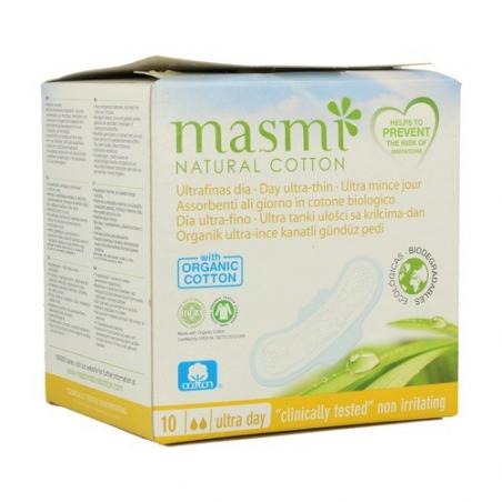 COMPRESA DÍA ULTRAFINA CON ALAS 10 ud. MASMI COMPRESA DÍA ULTRAFINA CON ALAS 10 ud. MASMI