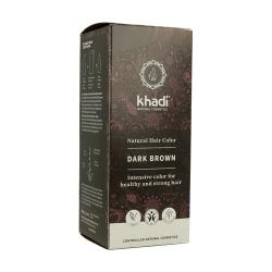 HENNA  COLOR CASTAÑO OSCURO 100 GR. KHADI