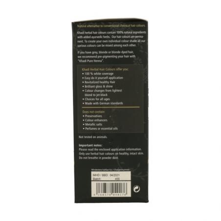 HENNA COLOR NEGRO 100 GR. KHADI HENNA COLOR NEGRO 100 GR. KHADI