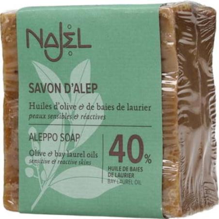 JABÓN DE ALEPO 40% 190 GR. NAJEL JABÓN DE ALEPO 40% 190 GR. NAJEL