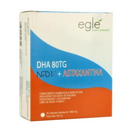 NPD1 DHA 80 TG ASTAXANTINA 30 PERLAS EGLE NPD1 DHA 80 TG ASTAXANTINA 30 PERLAS EGLE