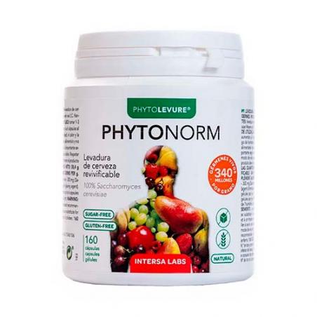 PHYTONORM 160CAP LEVADURA DE CERVEZA VIVA. INTERSA PHYTONORM 160CAP LEVADURA DE CERVEZA VIVA. INTERSA