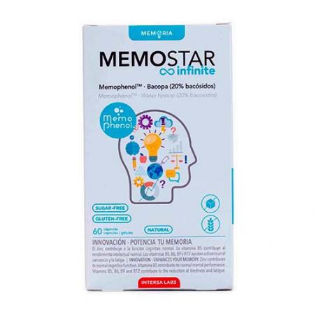 MEMOSTAR INFINITE 60 CAPSULAS. INTERSA MEMOSTAR INFINITE 60 CAPSULAS. INTERSA