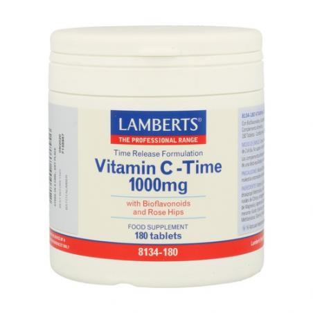 VITAMINA C 1000MG LIBERACIÓN SOSTENIDA 180CAPS. VITAMINA C 1000MG LIBERACIÓN SOSTENIDA 180CAPS.