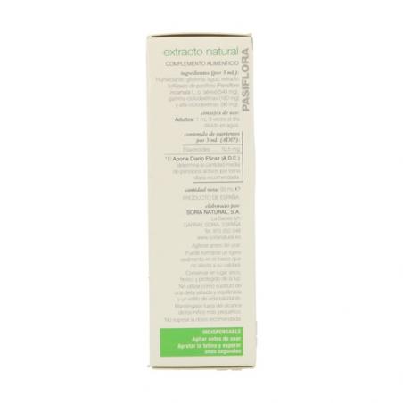 EXTRACTO DE PASIFLORA 50 ml. SORIA NATURAL EXTRACTO DE PASIFLORA 50 ml. SORIA NATURAL