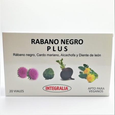 RÁBANO NEGRO PLUS 20 VIALES. INTEGRALIA RÁBANO NEGRO PLUS 20 VIALES. INTEGRALIA