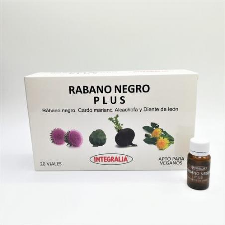 RÁBANO NEGRO PLUS 20 VIALES. INTEGRALIA RÁBANO NEGRO PLUS 20 VIALES. INTEGRALIA
