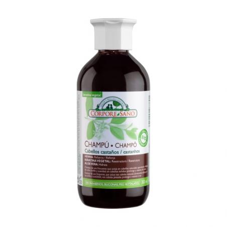 CHAMPU HENNA CATECHU CASTAÑOS 300ML. CORPORE SANO CHAMPU HENNA CATECHU CASTAÑOS 300ML. CORPORE SANO