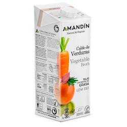 CALDO DE VERDURAS 1L.AMANDIN