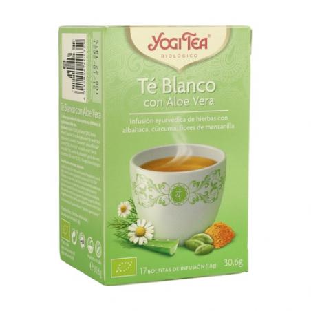 YOGI TEA BLANCO CON ALOE 17 BOLSITAS YOGI TEA BLANCO CON ALOE 17 BOLSITAS